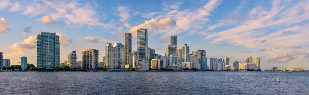 City Skyline in South florida